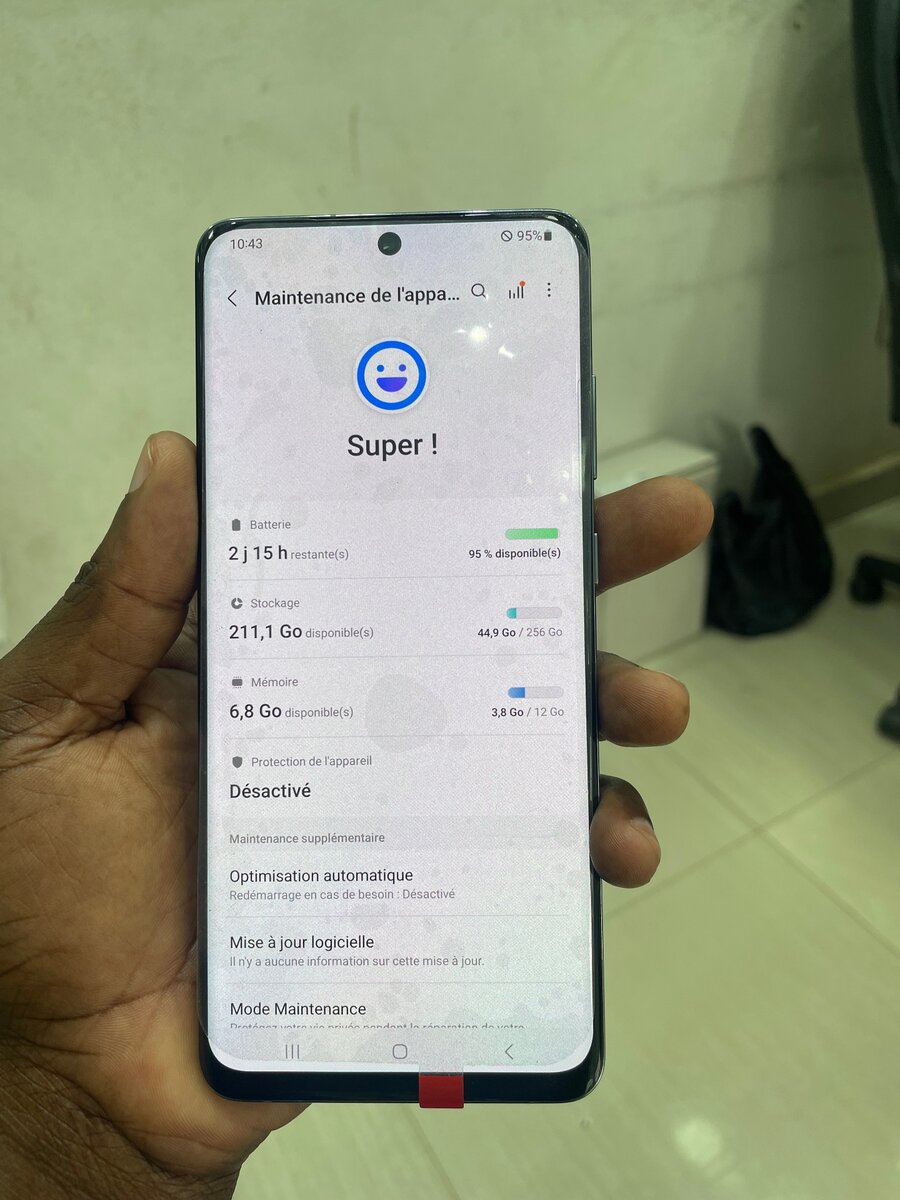 Samsung S20 ultra 256/12 quasi neuf disponible