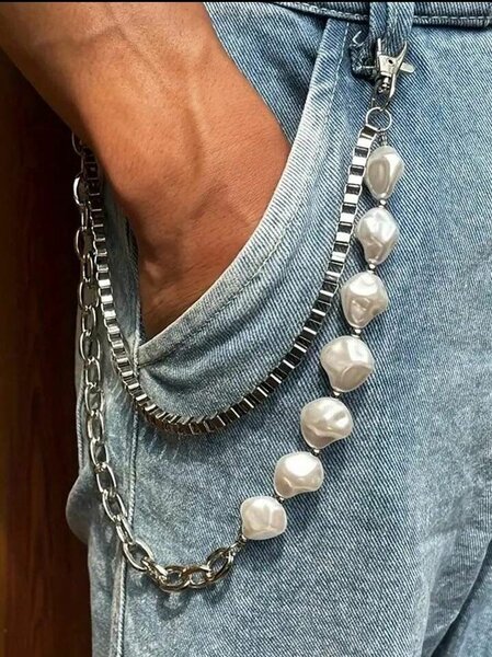 Chaine de Pantalon Perles Élégantes