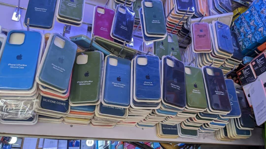 All iphone silicone phone pouches