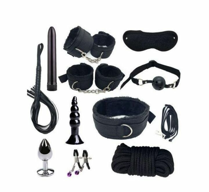 Kit BDSM Complet Noir