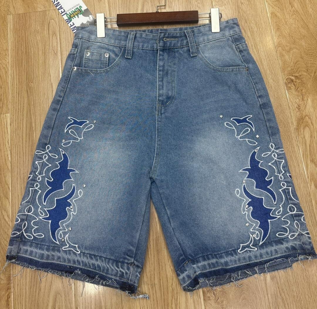 Shorts en jean décontractés homme