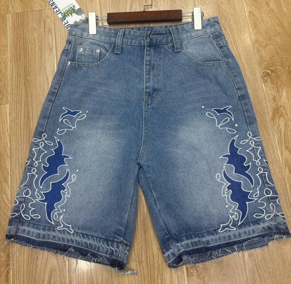Shorts en jean décontractés homme