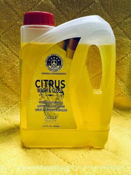 Car wash shampoo