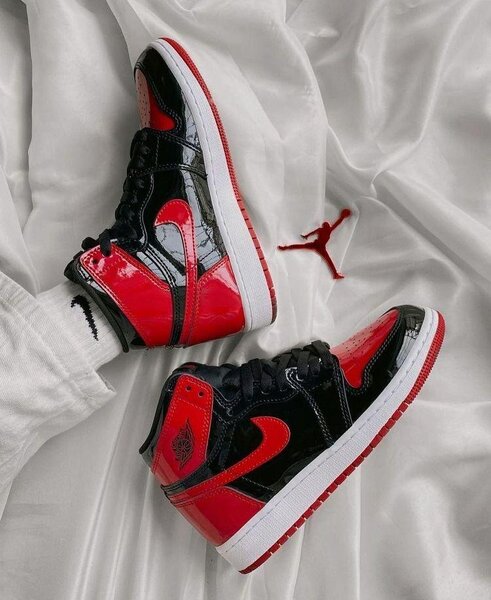 Air Jordan 1 red and black