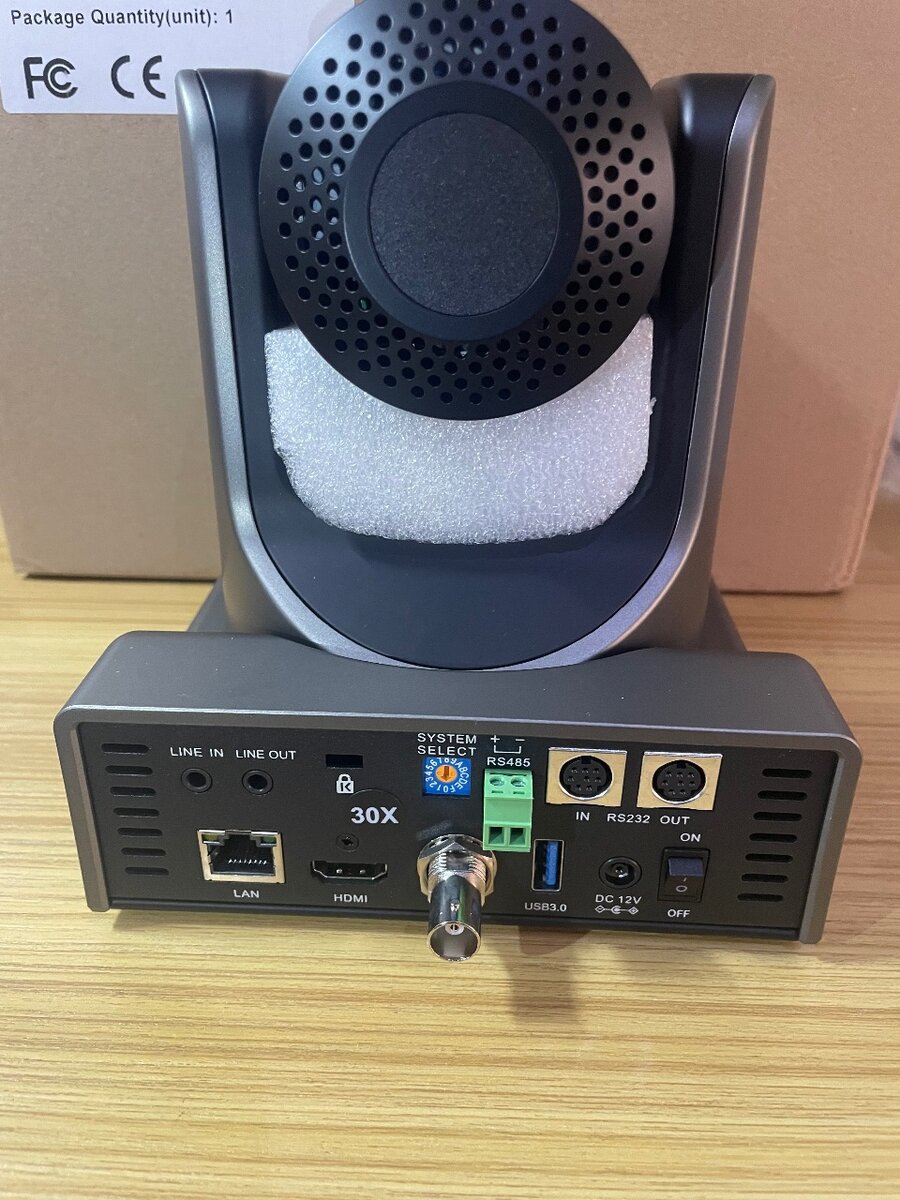 1080P Full HD Ndi/Poe Ai Smart PTZ Camera, 30X Zoom