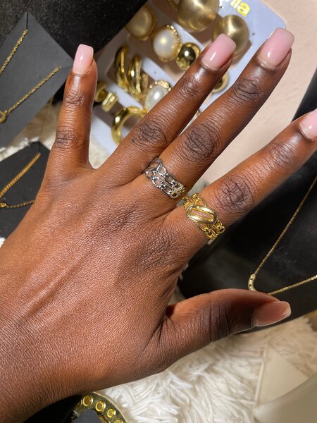 Bague acier inoxydable