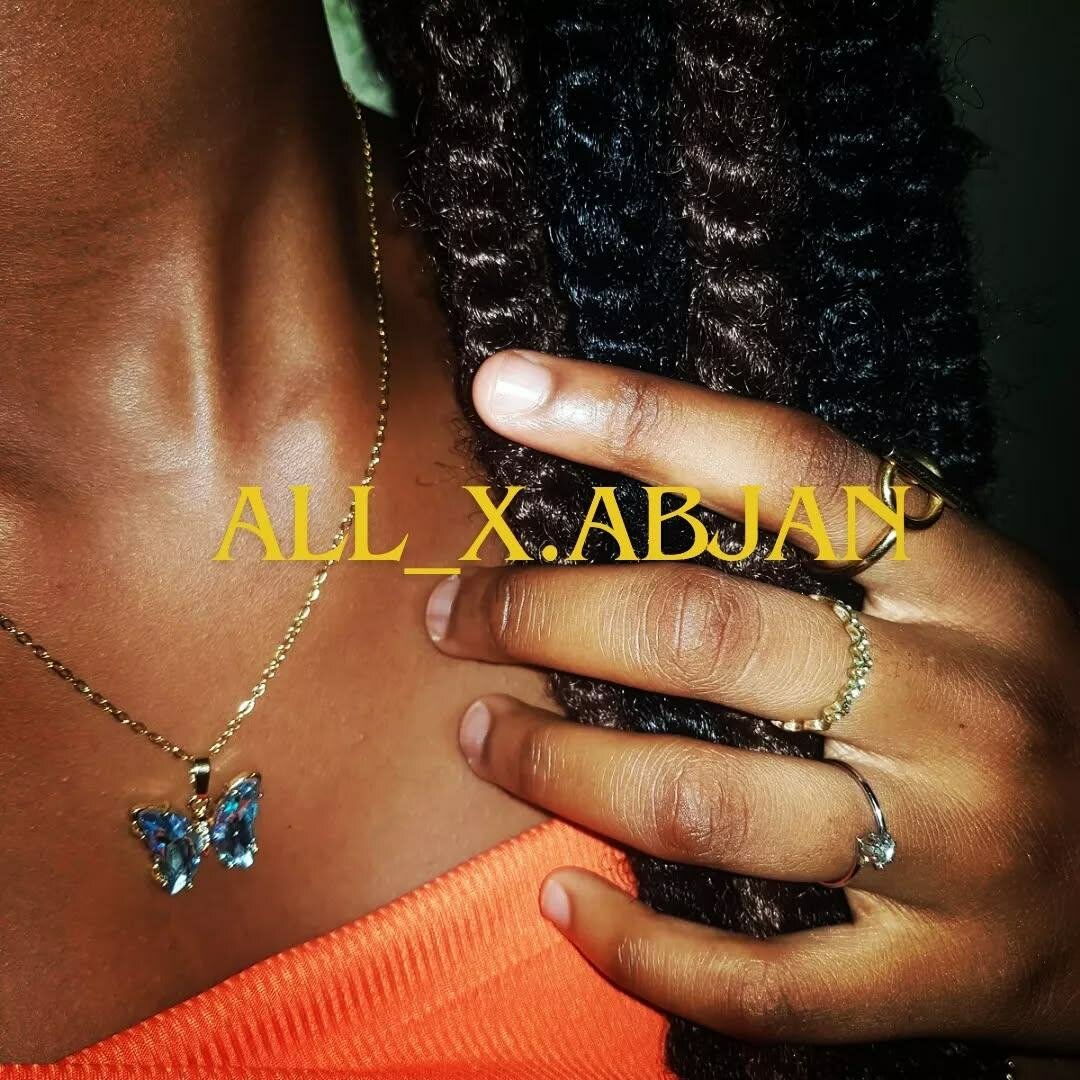 Collier "butterfly glow "1