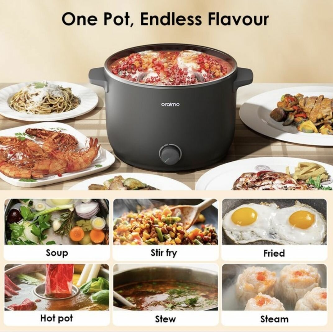 Oraimo Smart Cooker 1000w 3L multi- purpose