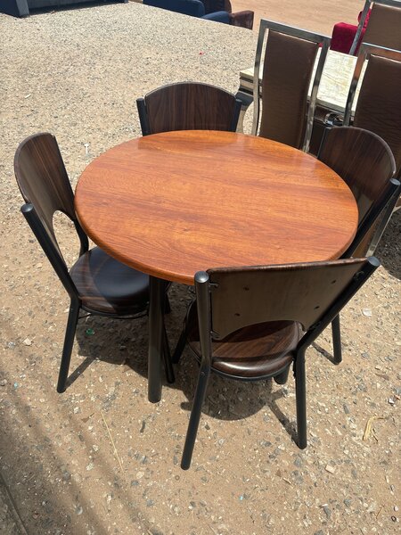 Dining table and chair