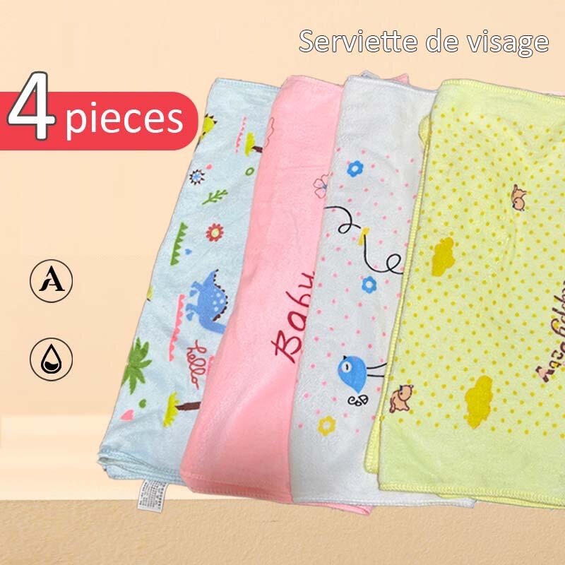 Ensemble de 4 pièces serviette