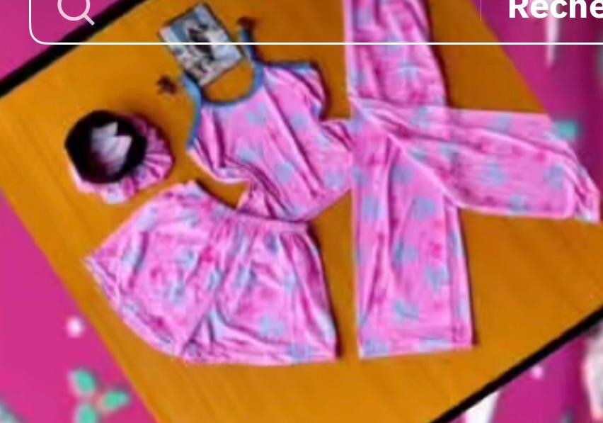 Ensemble Pyjama Femme Floral