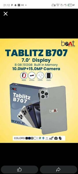 BoAt Tablette TabLitz B707