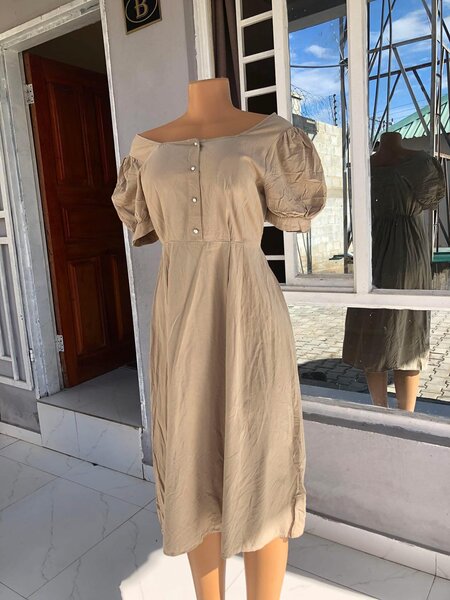 dress beige