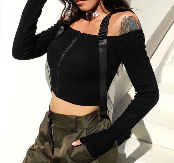 Кофточки с ремнями