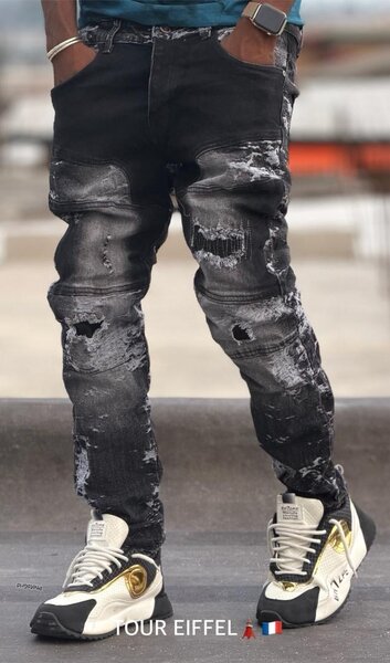 Jean déchiré tendance