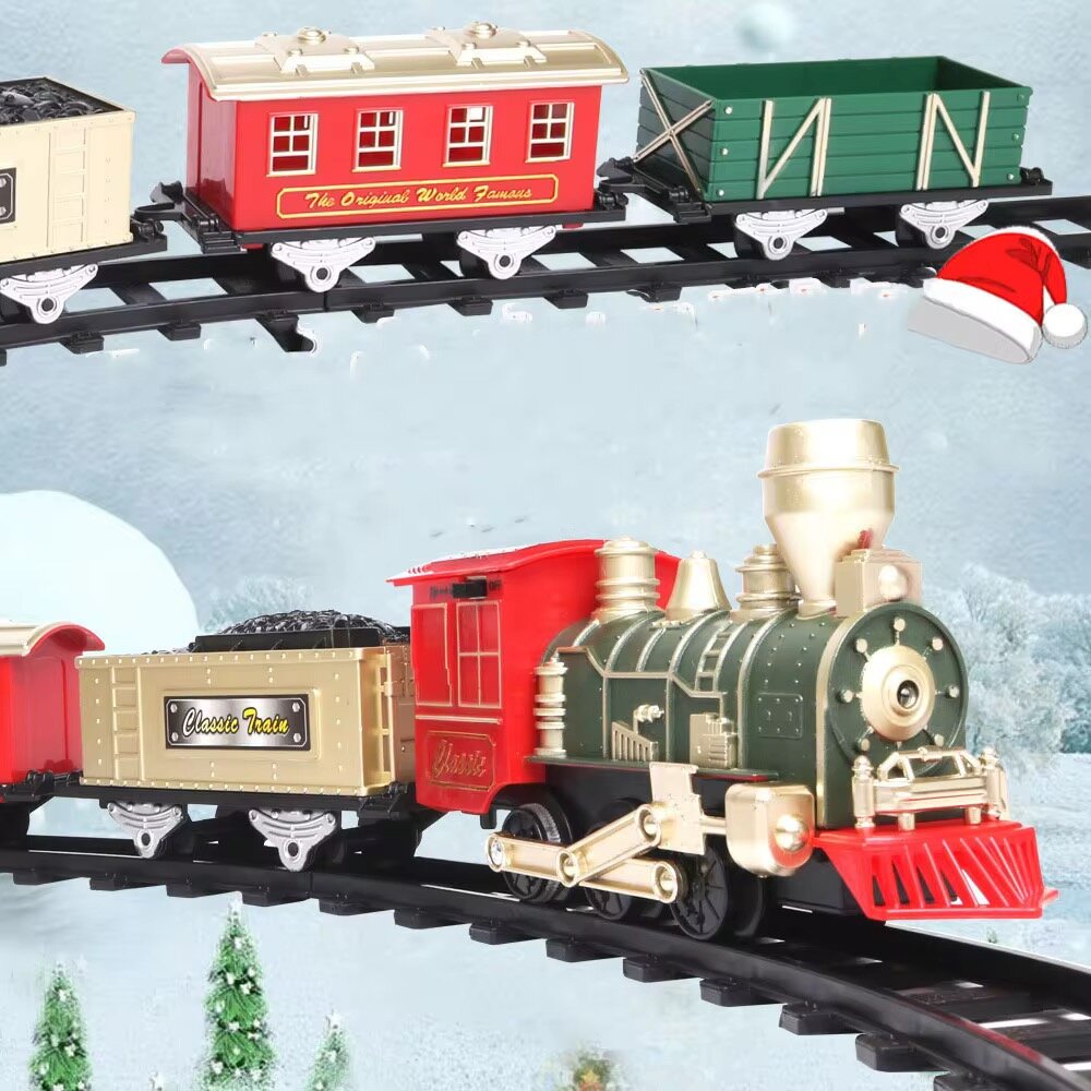 Train jouet musical classique