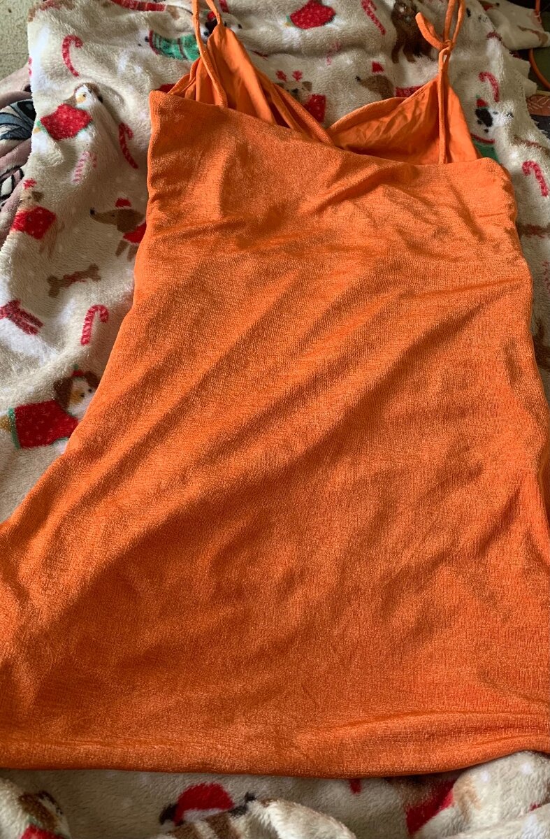 Robe d'été orange