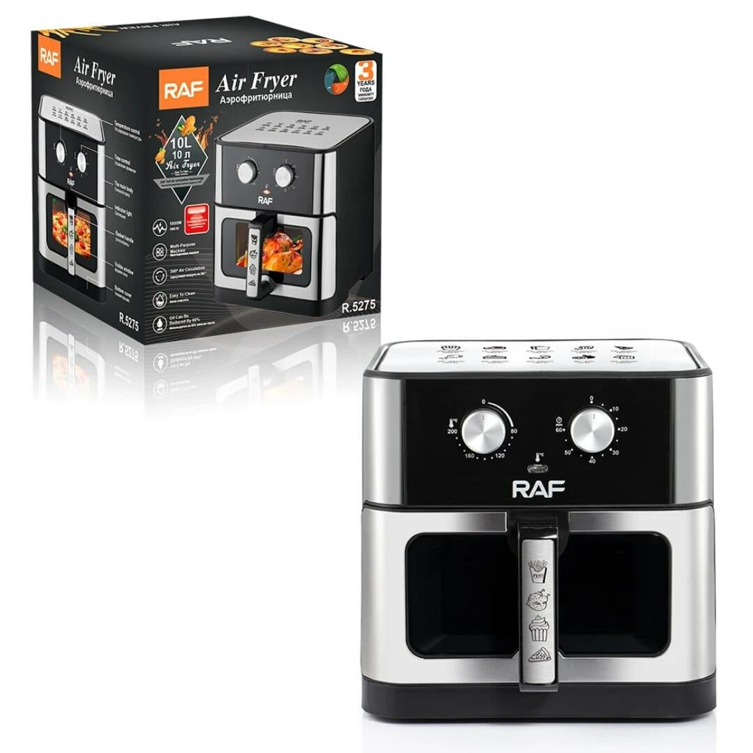 Friteuse à air RAF 10L 1800W