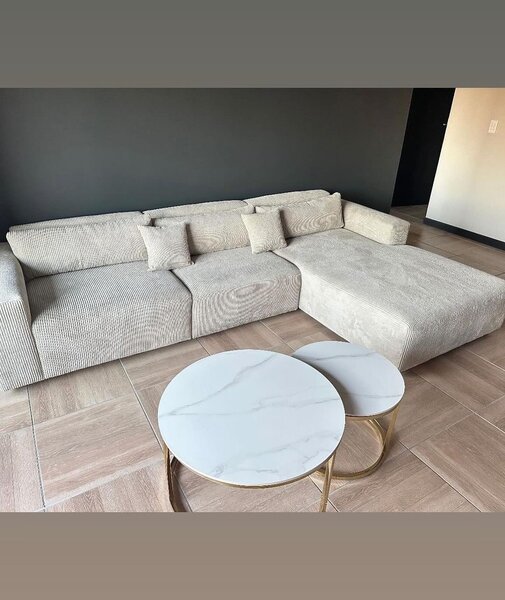 Canapé d'angle moderne