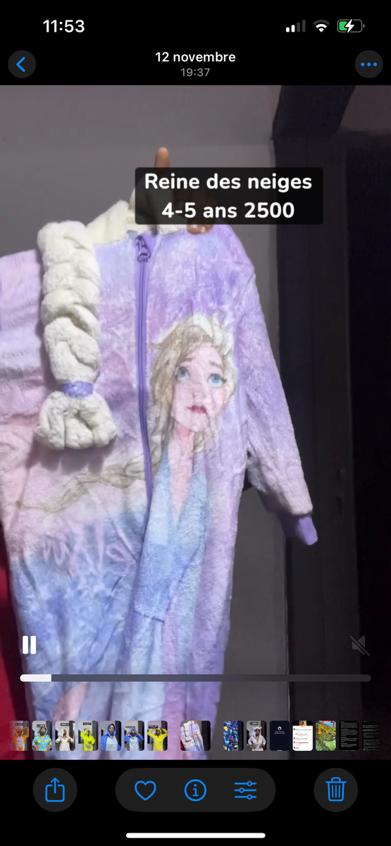 Grenouillère enfant et adulte