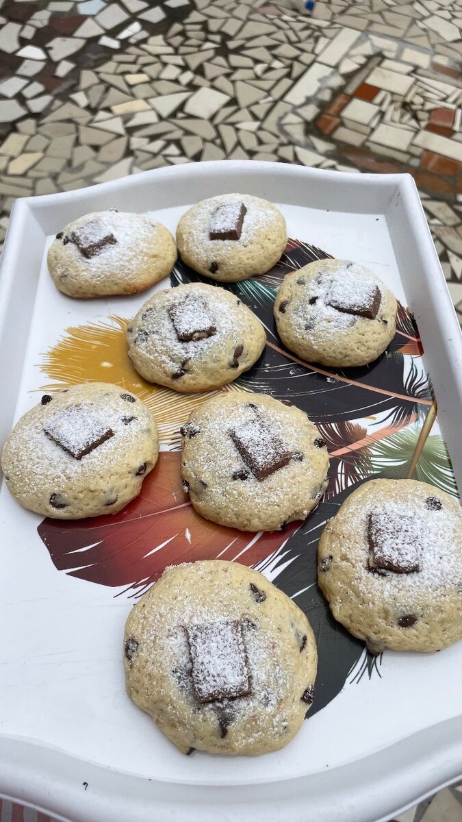 Cookies au chocolat fondant