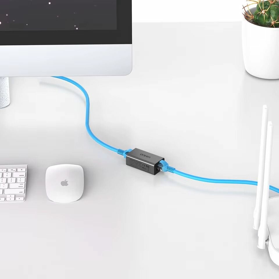 Coupleur RJ45 Gigabit Ethernet