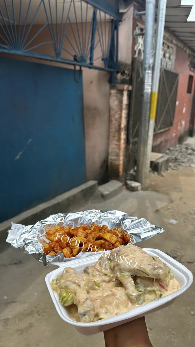 1/2 POULET MAYO et ALLOCO