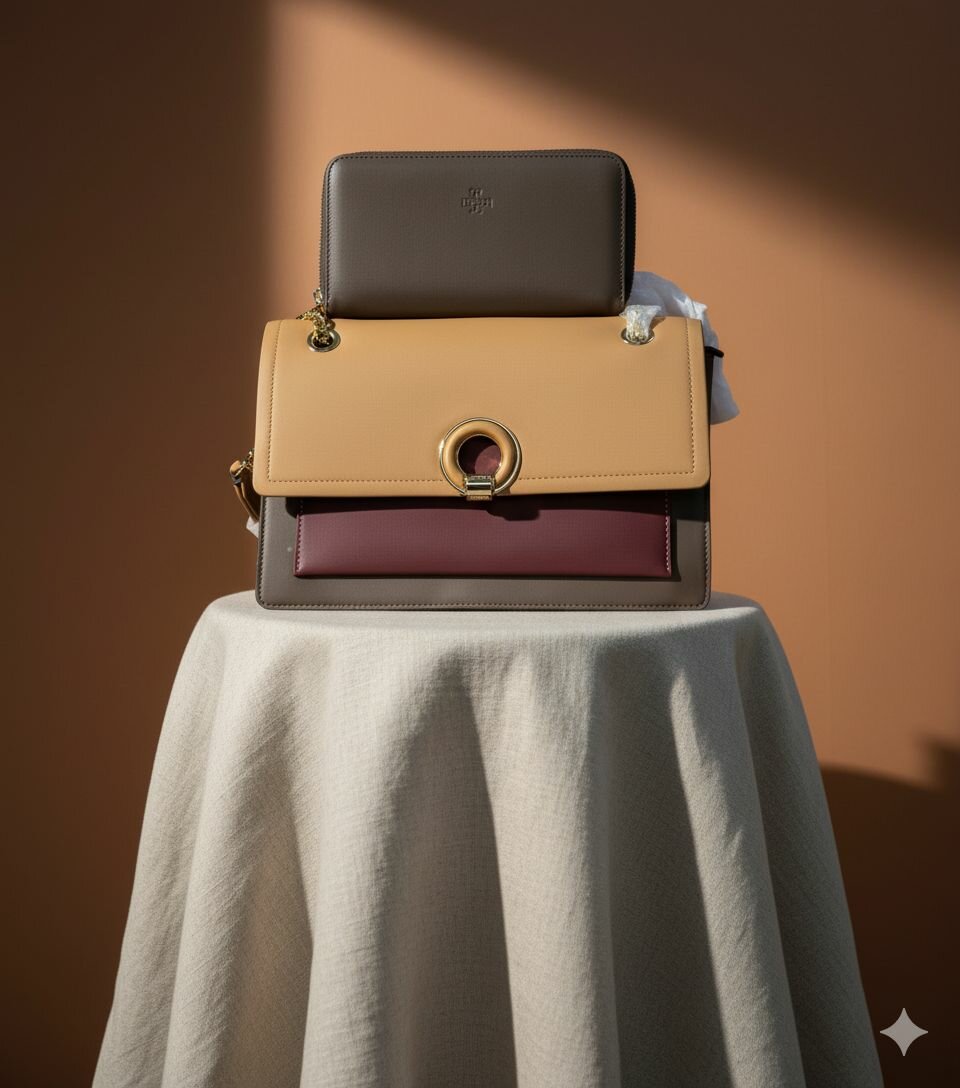 Sac à main élégant en cuir