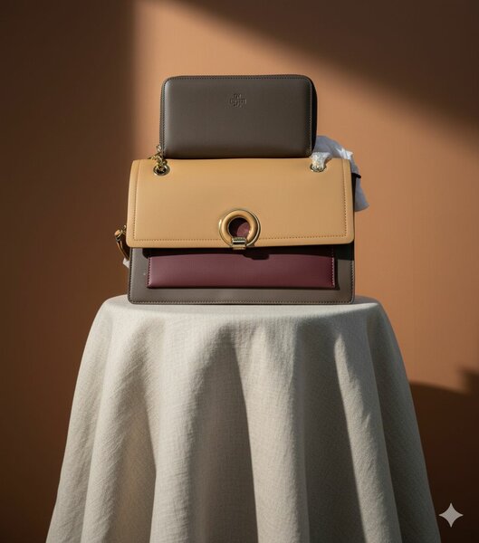 Sac à main élégant en cuir