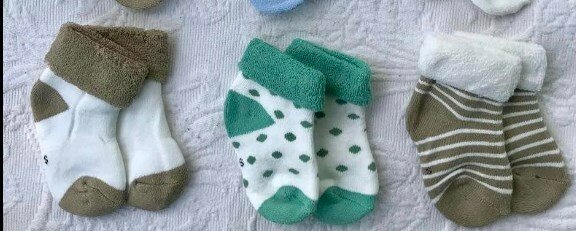 Set of socks 3 pairs 3 colors