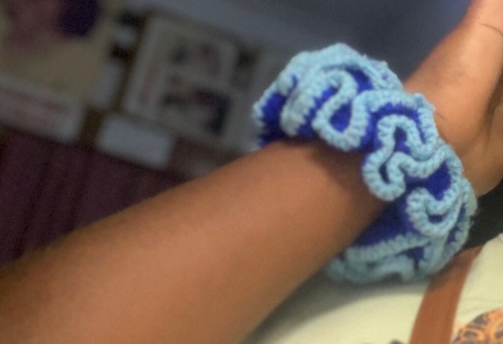 Chouchou élastique fait main