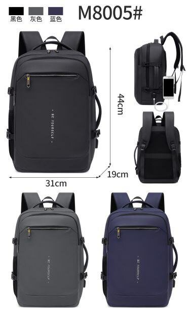 Waterproof laptop tablet travel bag school backpack