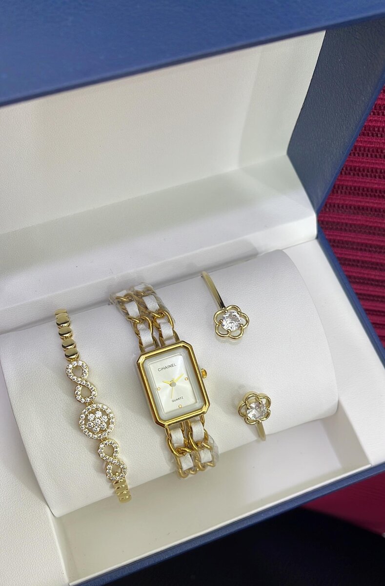 Watch and bangle set