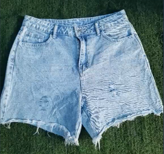 Women's denim shorts