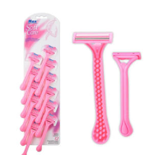 Pack of 5 Max Shave Body Disposable Safety Razor Blade For Women