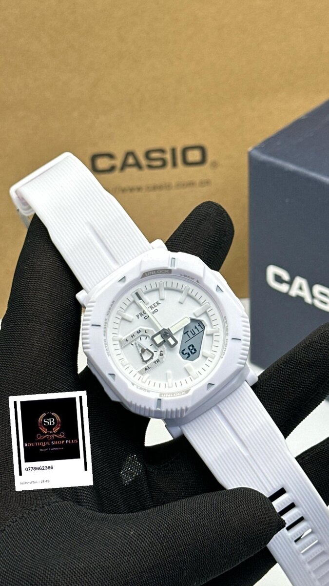 Montre Casio Multifonction Blanche