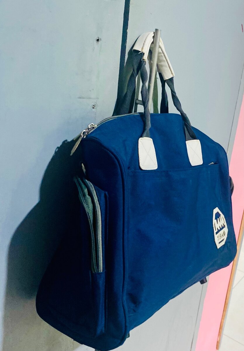 Sac de voyage polyvalent bleu