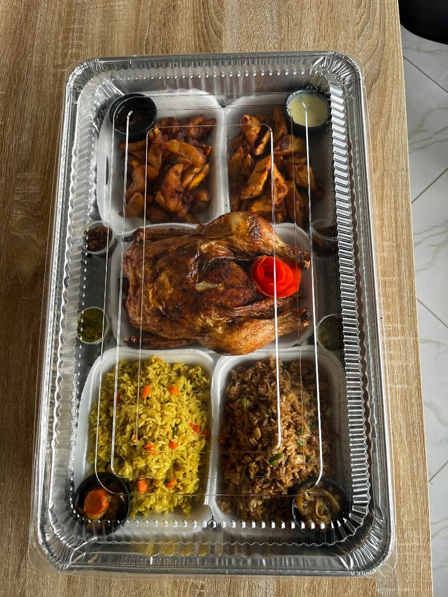 Plateau festif roti poulet