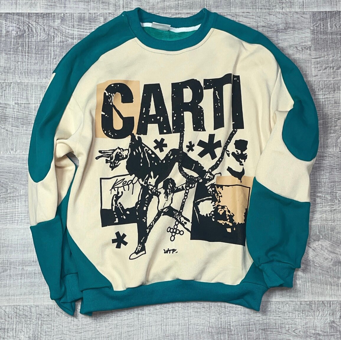 Sweatshirt Carte Homme