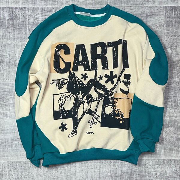 Sweatshirt Carte Homme