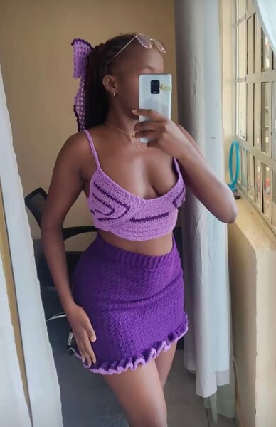 Set crochet coloré été