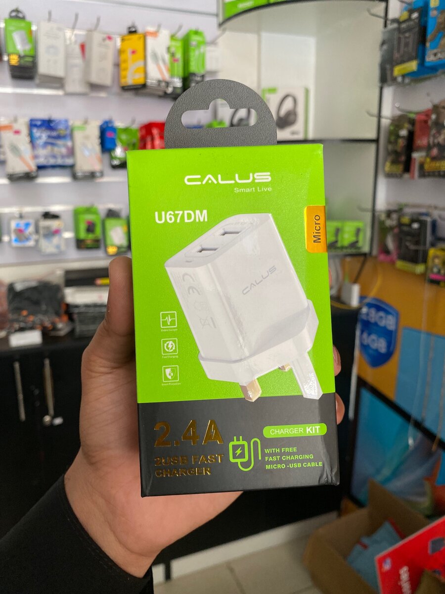 Calus 2 Ports Charger (Micro)