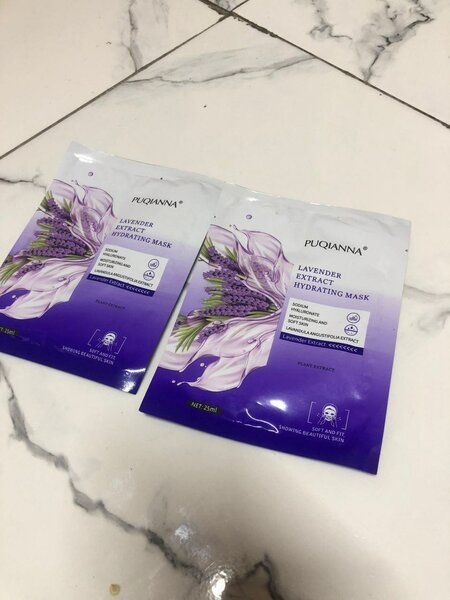 Masques Hydratants au Lavande