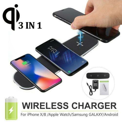 Power Bank Chargeur Sans Fil Qi Plaque De Charge De Téléphon