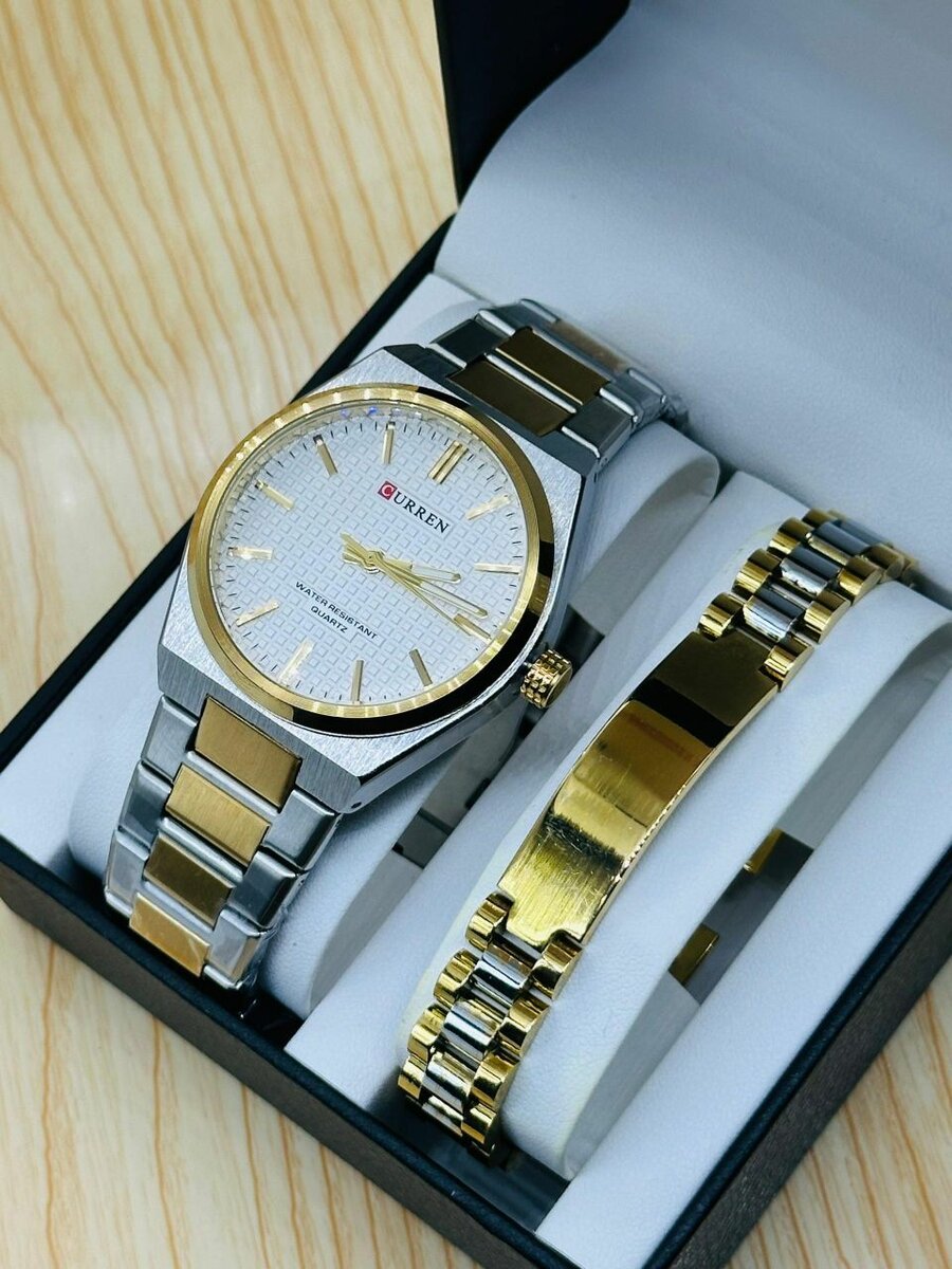 Montre Homme Élégante Acier Inox