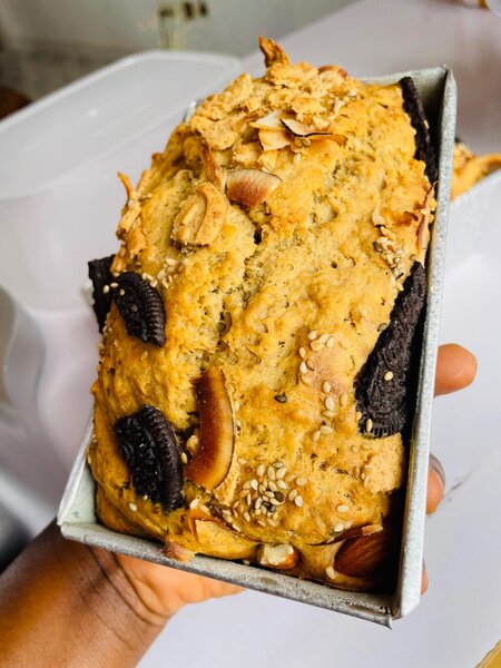 Coconut flakes and Oreo BB