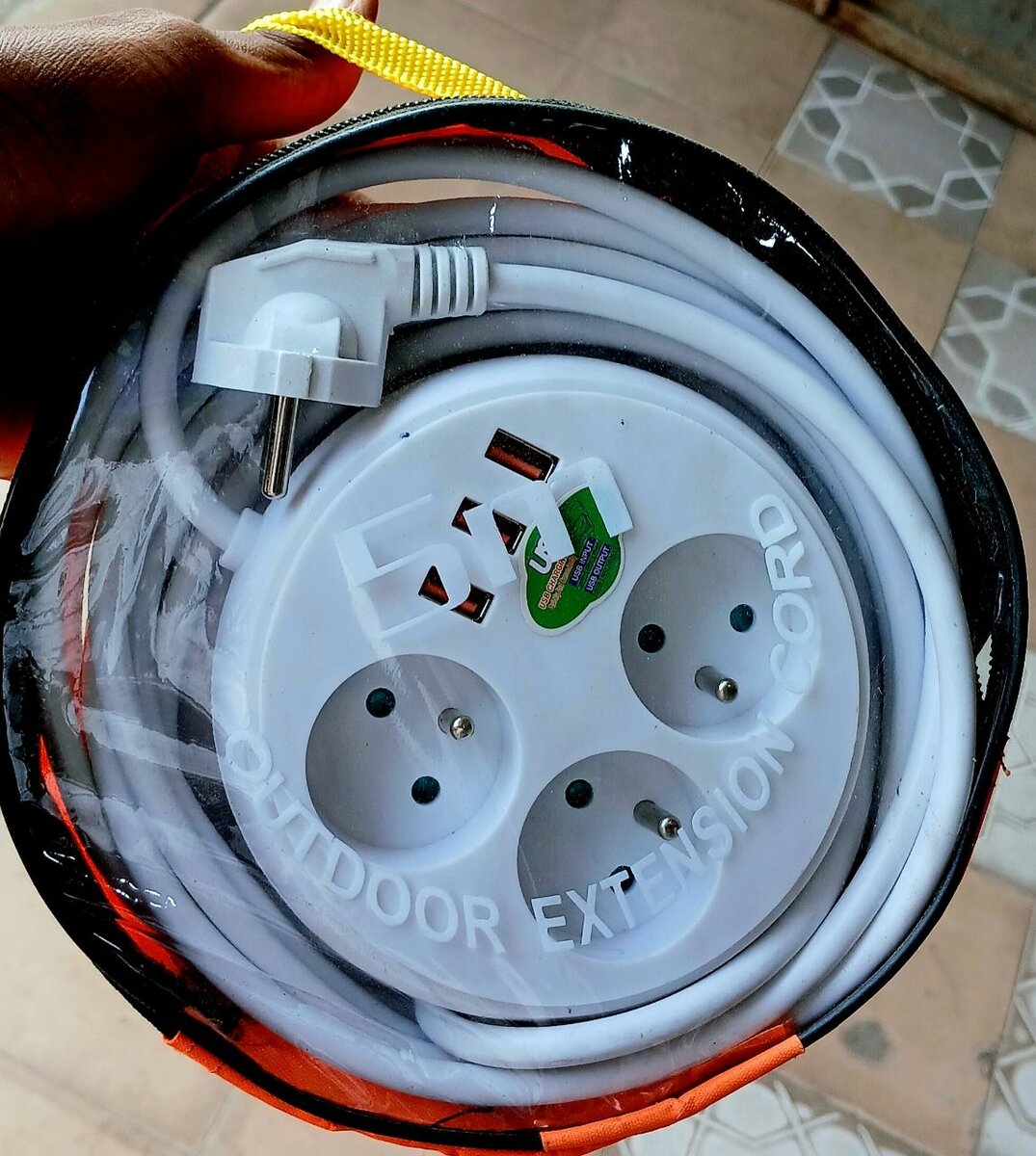 Rallonge  multiprise 5 mettre