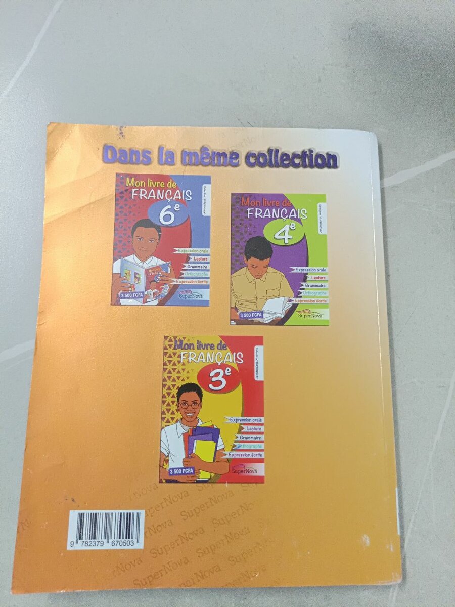 Manuel Français 5e - Supernova