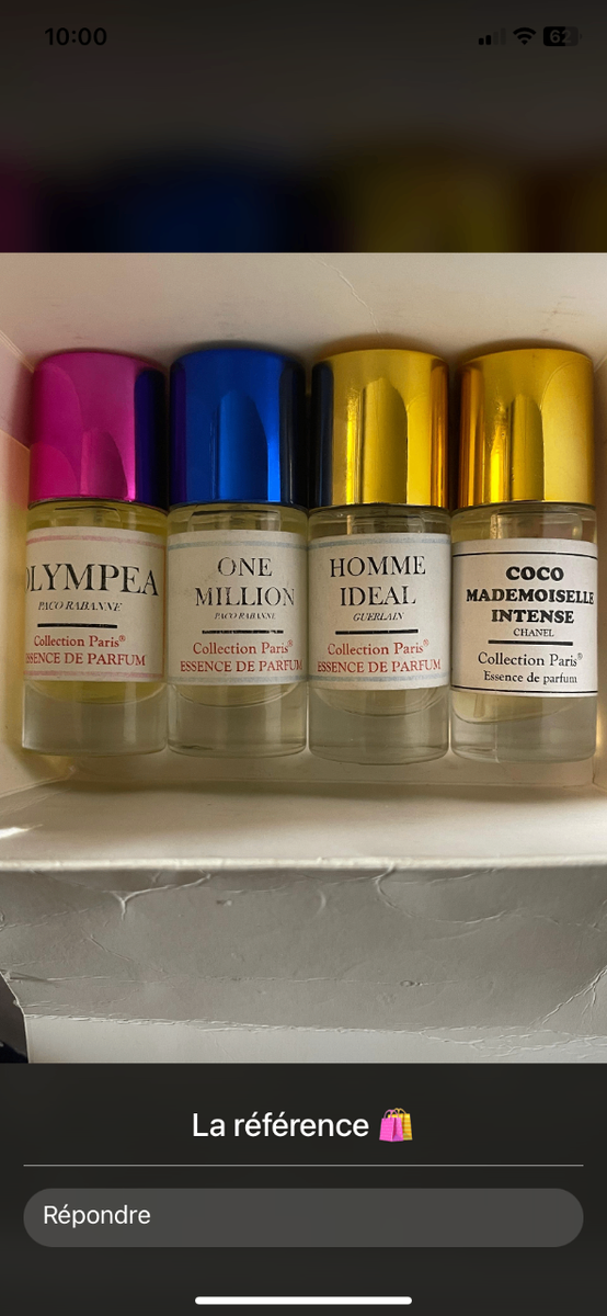 Essences brutes de parfum