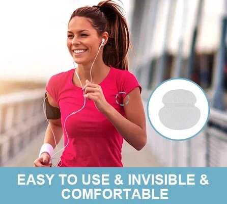 Tampons absorbants aisselles